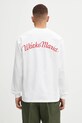 Wacko Maria longsleeve bawełniany nadruk biały 25FW.WMT.LT05