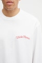Wacko Maria longsleeve bawełniany biały 25FW.WMT.LT05