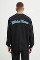 Odzież Wacko Maria longsleeve bawełniany 25FW.WMT.LT05 czarny