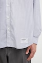 NEIGHBORHOOD cotton shirt MULTI STRIPE 252SPNH.SHM05 blue