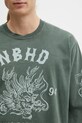 NEIGHBORHOOD longsleeve bawełniany NH . TEE LS-14 zielony 252PCNH.LT14