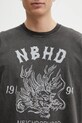 NEIGHBORHOOD longsleeve bawełniany NH . TEE LS-14 szary 252PCNH.LT14