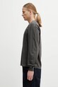 NEIGHBORHOOD longsleeve bawełniany NH . TEE LS-16 252PCNH.LT16 szary AW25