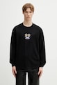 Odzież AAPE longsleeve bawełniany AAPLTM9797XXP czarny