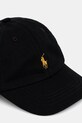 Otroška bombažna bejzbolska kapa Polo Ralph Lauren 322785653075 črna AW25