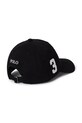 Παιδικό βαμβακερό καπέλο μπέιζμπολ Polo Ralph Lauren 322980965001 μαύρο AW25