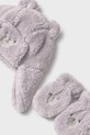 Шапка и рукавицы для младенца Mayoral 10023.3D.Baby.9BYA серый AW25