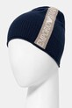 Emporio Armani czapka i szalik z domieszką wełny dziecięcy granatowy EB000811.AF17340