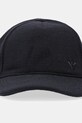 Emporio Armani cappello con visiera in cotone EB000691.AF16038 blu navy AW25