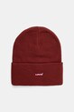 Levi's czapka dziecięca LAN TONAL EMBROIDERED BEANIE pozostałe bordowy 9A8707