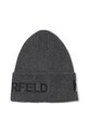 Karl Lagerfeld berretto e sciarpa in cotone per bambini grigio Z31031.56.58
