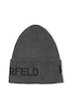 Karl Lagerfeld czapka i szalik bawełniany dziecięcy szary Z31031.56.58