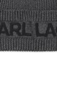 Karl Lagerfeld czapka i szalik bawełniany dziecięcy Z31031.56.58