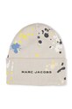 Marc Jacobs czapka bawełniana dziecięca wzorzyste beżowy W60685.56.58