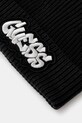Guess czapka bawełniana L5BZ01.Z4130.9BYA czarny AW25