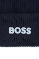 Chłopiec BOSS czapka bawełniana dziecięca J52595 granatowy