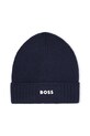 Παιδικός σκούφος BOSS J52616.56.58 σκούρο μπλε AW25