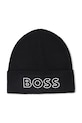 BOSS căciulă din lână pentru copii J52617.52.54 negru AW25