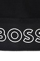 BOSS czapka z domieszką wełny dziecięca czarny J52617.56.58
