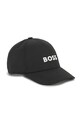 Παιδικός βαμβακερός σκούφος BOSS J52628.54.56 μαύρο AW25