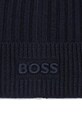 Chłopiec BOSS czapka z domieszką wełny dziecięca J52650.42.50 granatowy