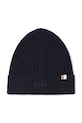 BOSS czapka z domieszką wełny dziecięca z domieszką wełny granatowy J52650.50.52