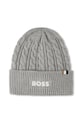 BOSS căciulă copii uni gri J52700.54.56