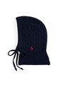 Μάλλινη μπαλακλάβα Polo Ralph Lauren σκούρο μπλε 455981427