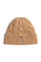 Μάλλινο σκουφί Polo Ralph Lauren μαλλί μπεζ 455981433