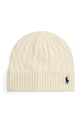 Μάλλινο σκουφί Polo Ralph Lauren απλό μπεζ 455981442