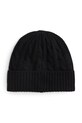 Volnena kapa Polo Ralph Lauren 455981442 črna AW25