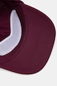 Bavlněná baseballová čepice Patrizia Pepe burgundské 8F0079.AB01