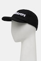 Bavlněná baseballová čepice Patrizia Pepe bavlna černá 8F0079.AB01