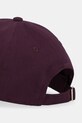 Akcesoria Tommy Hilfiger czapka z daszkiem bawełniana AW0AW17631 bordowy