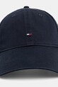 Bavlnená šiltovka Tommy Hilfiger AW0AW17632 tmavomodrá AW25