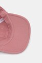 Tommy Jeans czapka z daszkiem bawełniana różowy AW0AW17580