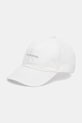 Bavlněná baseballová čepice Calvin Klein bavlna bílá LV04K5026G