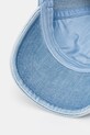Calvin Klein czapka z daszkiem bawełniana niebieski LV04K5065G