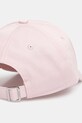 Akcesoria HUGO czapka z daszkiem damska bawełniana Asya 50546581 różowy