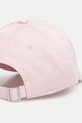 Akcesoria HUGO czapka z daszkiem damska bawełniana Asya 50546581 różowy