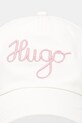 HUGO șapcă de baseball din bumbac 50546591 bej AW25