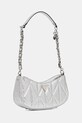 Τσάντα Guess ALDINA HWGY96.63170 ασημί AW25