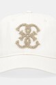 Бавовняна бейсболка Guess V5YZ00.WFKN0 бежевий AW25