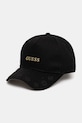Хлопковая кепка Guess PEONY аппликация чёрный V5YZ01.WFKN0