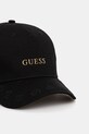 Бавовняна бейсболка Guess PEONY V5YZ01.WFKN0 чорний AW25