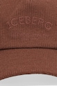 Kšiltovka s vlnou Iceberg 7102.6962 hnědá AW25
