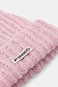 Akcesoria Pinko czapka z wełną 105989.A2Z2 różowy