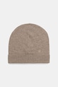 United Colors of Benetton cappello con lana a maglia fine beige 122HDA013