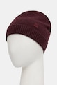 United Colors of Benetton czapka z dodatkiem wełny 122HDA013 bordowy AW25