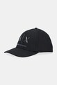 Armani Exchange czapka z daszkiem bawełniana bawełna czarny XW001486.AF19099
